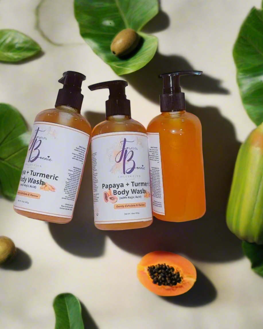 Papaya + Turmeric Body Wash with Kojic